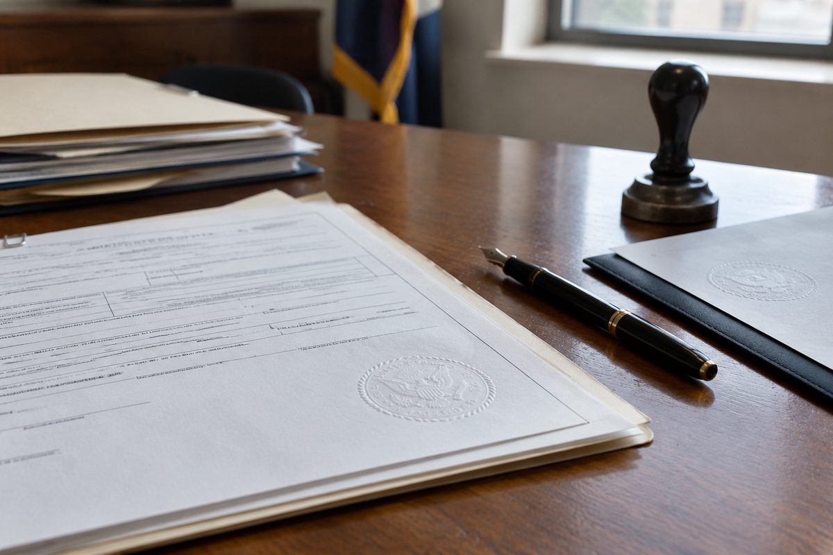 Oklahoma Secretary of State change of registered agent amendment document and docket.